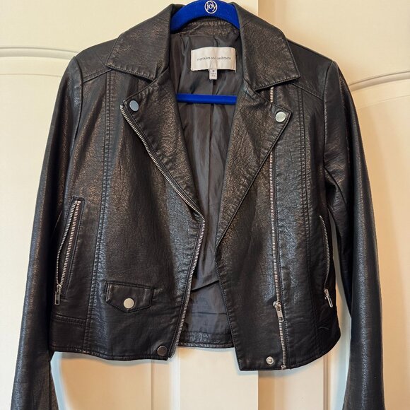 Cupcakes and Cashmere Leather Jacket - Picture 1 of 3